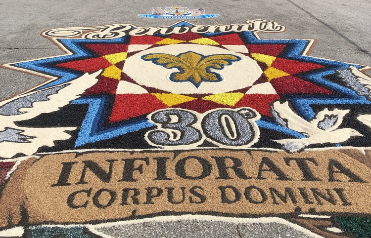 infiorata castelraimondo grand tour delle marche 2024 02